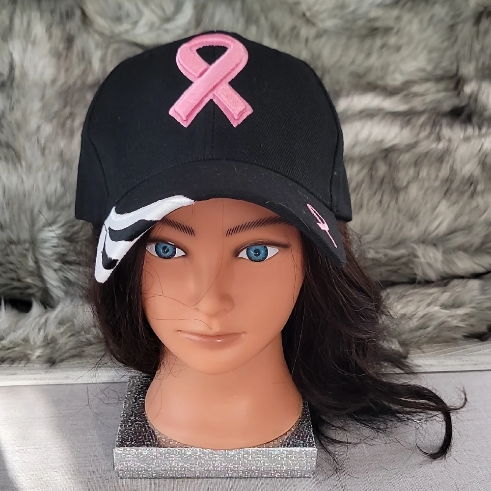 Pink Ribbon Cap